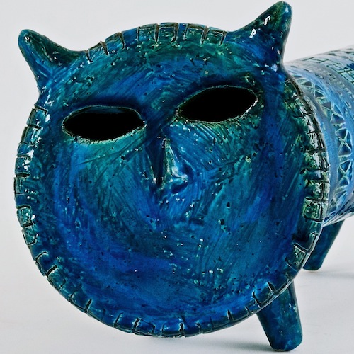 Aldo Londi for Bitossi - Glazed Ceramic Cat 