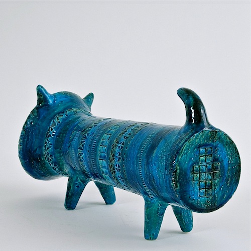 Aldo Londi for Bitossi - Glazed Ceramic Cat 