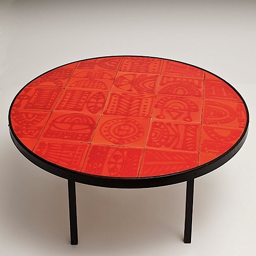 Roger Capron - Tile top coffee table